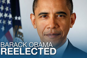 Obama wins second term