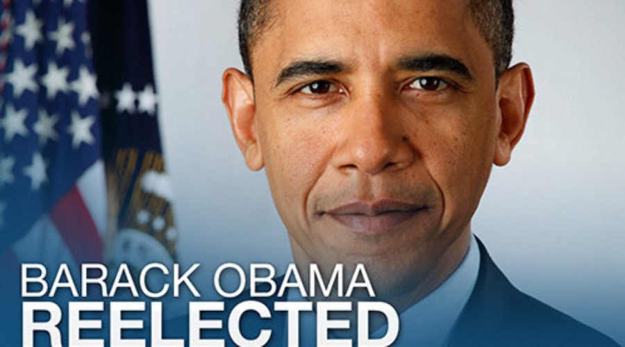 Obama wins second term